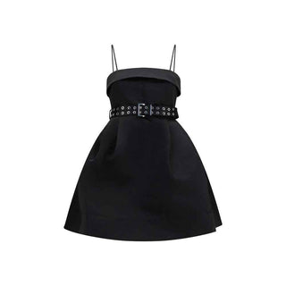 Ganni Black Polyester Casual Dress