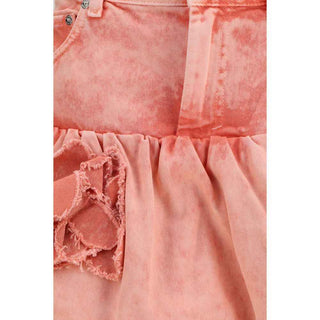 Ganni Multicolor Cotton Mini Skirt