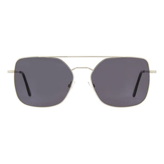 Andy Wolf Silver Metal Sunglasses