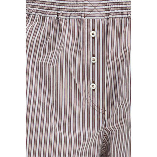 Brunello Cucinelli Multicolor Cotton Bermuda Shorts