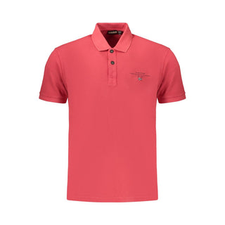 Napapijri Red Cotton Men's Polo Shirt