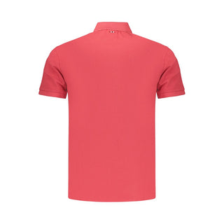 Napapijri Red Cotton Men's Polo Shirt