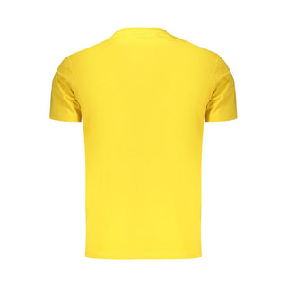 Napapijri Giallo Cotton Men's T-Shirt