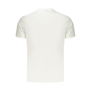 Napapijri White Cotton Men's T-Shirt