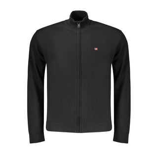 Napapijri Black Cotton Men's Sweater