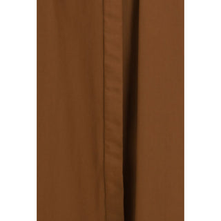 Max Mara Brown Cotton Casual Dress