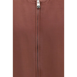 Versace Bordeaux Silk Bomber
