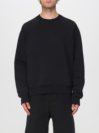 Ami Paris Black Cotton Sweatshirt