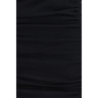 PINKO Black Cotton Casual Dress