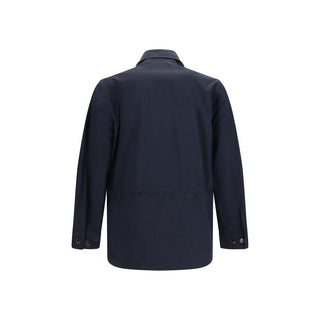 Burberry Blue Polyamide Coat