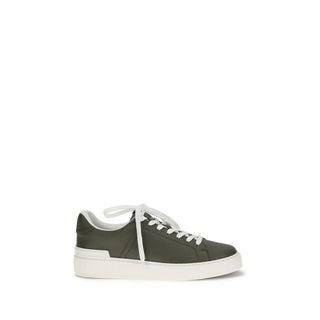 Balmain Bicolor Calf Leather Bos Taurus Low Top Sneakers