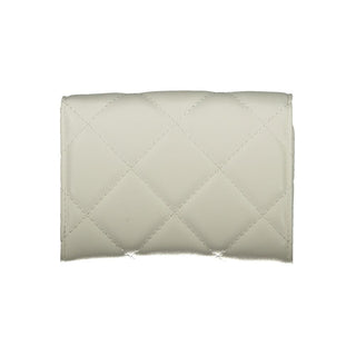 Mario Valentino Bianco Polyurethane Women's Wallet