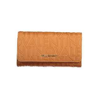 Valentino Brown Polyurethane Women's Wallet