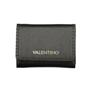 Mario Valentino Black Leather Women's Wallet