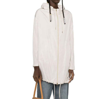Herno White Polyester Coat