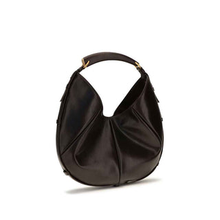 Saint Laurent Brown Calf Leather Bos Taurus Shoulder Bag