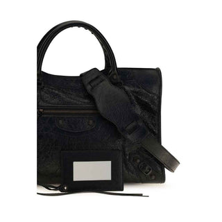 Balenciaga Black Lamb Ovis Aries Aries Handbag