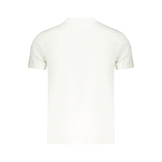 Napapijri White Cotton Mens T-Shirt