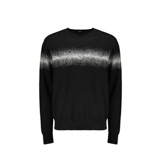 Herno Black Cotton Sweatshirt