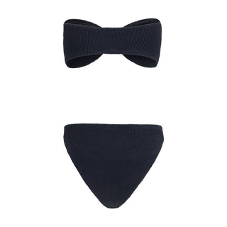 Hunza G Black Polyamide Bikini