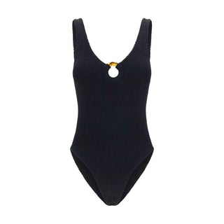 Hunza G Black Polyamide One-Piece Swimsuit