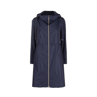 Herno Blue Polyester Coat