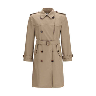 Burberry Brown Silk Trench Coat