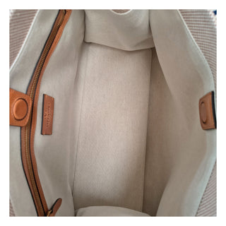 Valentino Garavani Beige Fabric Handbag