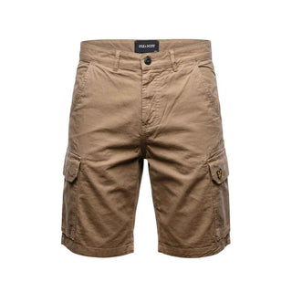 Lyle & Scott Beige Cotton Bermuda Shorts