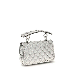 Valentino Garavani Silver Lamb Ovis Aries Aries Handbag
