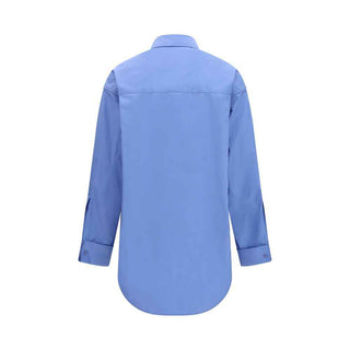 Balenciaga Blue Cotton Shirt