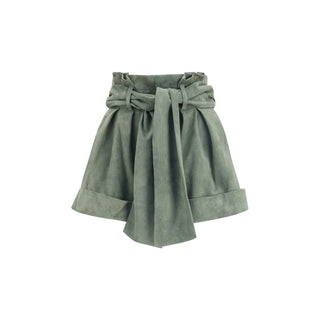 Balmain Bicolor Lamb Ovis Aries Aries Bermuda Shorts