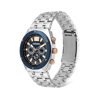 Police Gray Stainless Steel Dress Watch