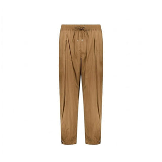 Herno Brown Elastane Casual Pants