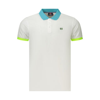 Norway 1963 Bianco Cotton Men's Polo