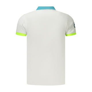 Norway 1963 Bianco Cotton Men's Polo