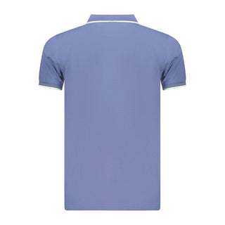 Norway 1963 Blue Cotton Men's Polo Shirt