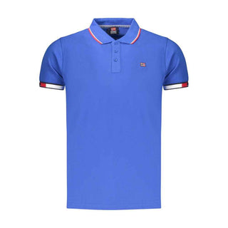 Norway 1963 Blue Cotton Men's Polo Shirt