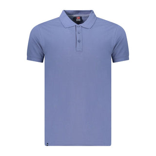 Norway 1963 Blue Cotton Men's Polo Shirt