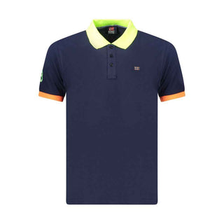 Norway 1963 Blue Cotton Men's Polo Shirt