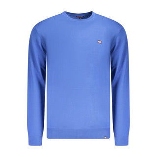 Norway 1963 Blue Cotton Men's Sweater