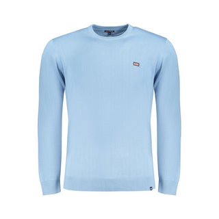 Norway 1963 Blue Cotton Men's Sweater