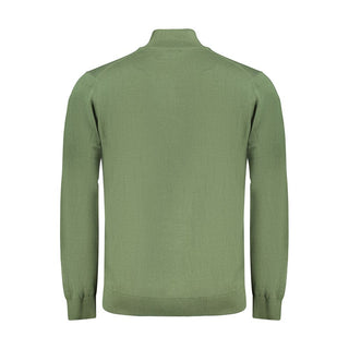 Norway 1963 Verde Cotton Men's Cardigan