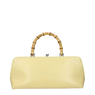 Jil Sander Yellow Leather Handbag