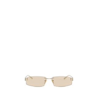 Balenciaga Beige Metal Sunglasses
