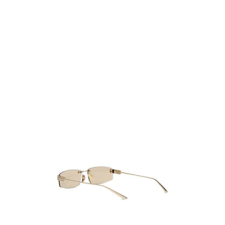Balenciaga Beige Metal Sunglasses