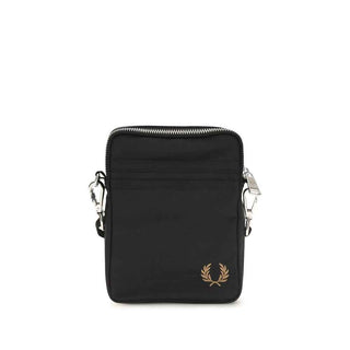 Fred Perry Black Nylon Shoulder Bag