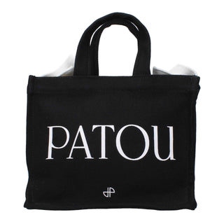 Patou Black Cotton Handbag