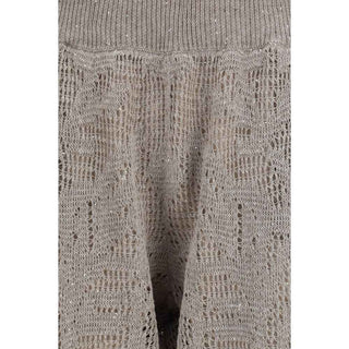 Brunello Cucinelli Beige Linen Casual Pants