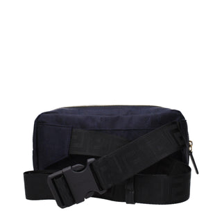 Versace Blue Fabric Backpack